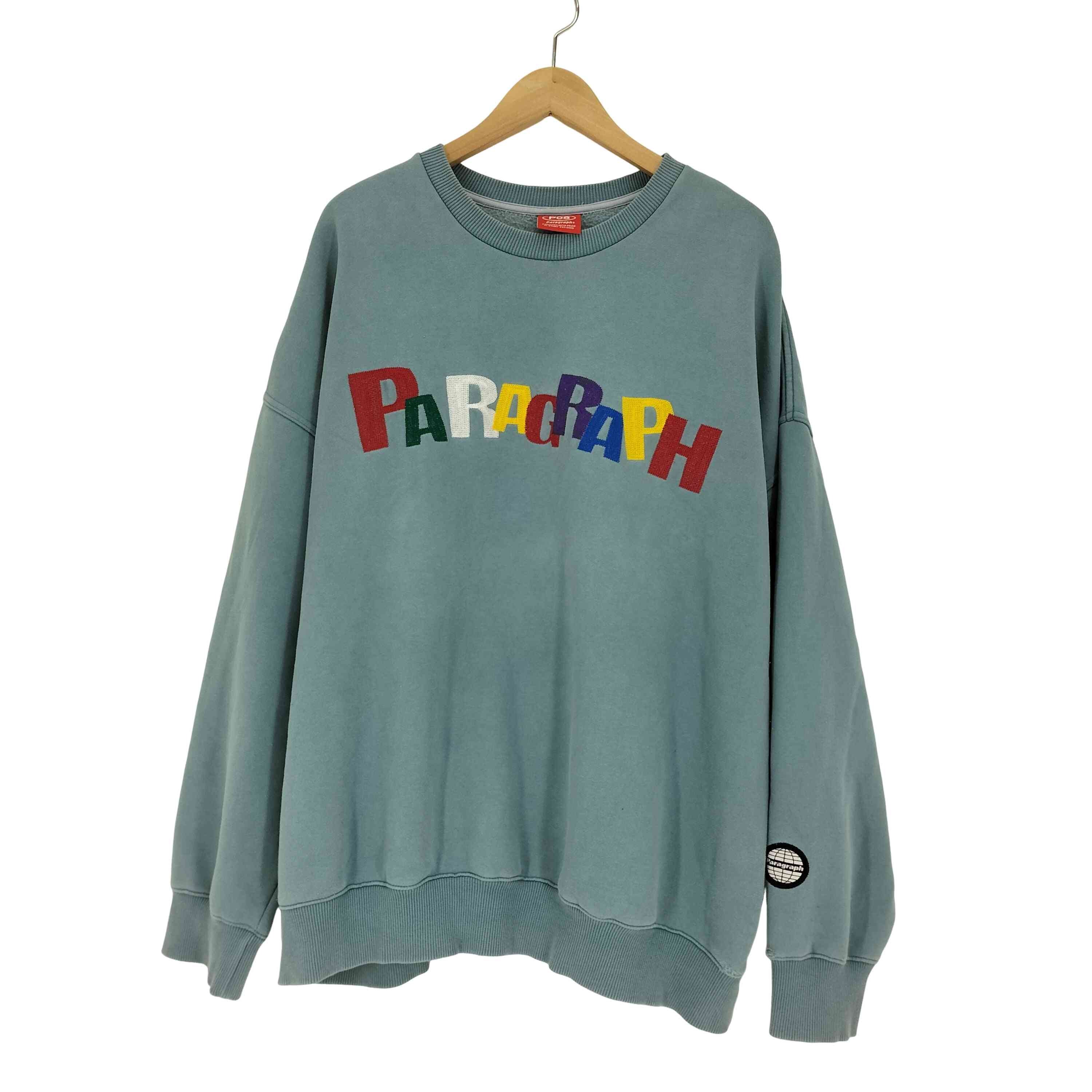 ロゴ刺繍 プルオーバー スウェット【1141284734157】