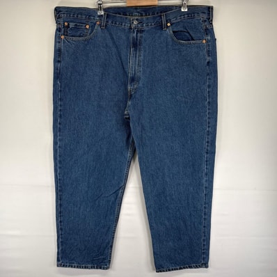 古着 リーバイス Levi's デニム パンツ 550 テーパード 5ポケット 大きいサイズ ジーンズ ジーパン W48 L30 ブルー系 メンズ