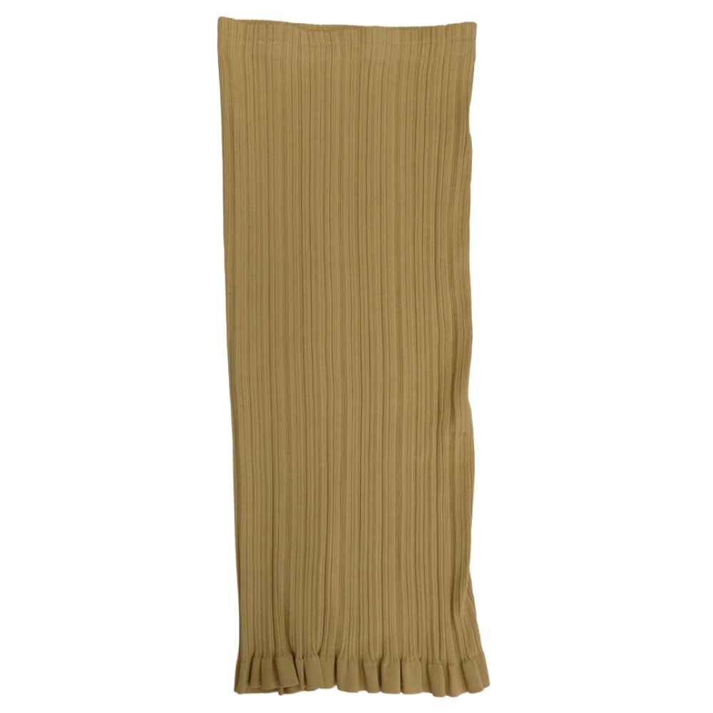 ACNE STUDIOS アクネストゥディオズ スカート FN-WN-SKIR000182 ニット プリーツ タイト スカート ベージュ系 S【中古】
