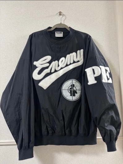 SAINT Mxxxxxx x Public Enemy Windbreaker "Black"