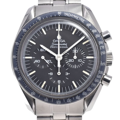 オメガ OMEGA 145022-69ST ヴィンテージ スピードマスター プロフェッショナル 5th 下がりr ブラック 手巻き メンズ 良品 腕時計 O#148797