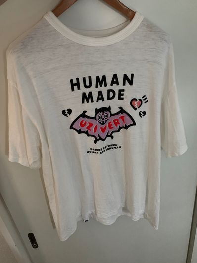 HUMAN MADELil × Uzi Vert T-Shirt "White"