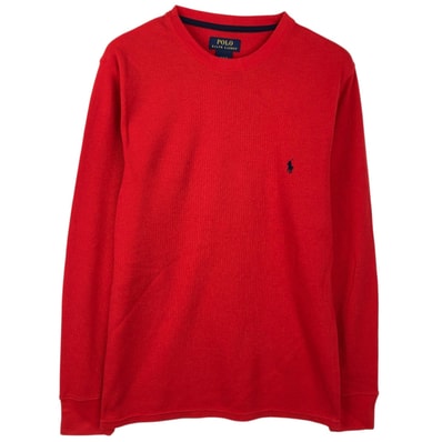 古着 ラルフローレン Ralph Lauren POLO RALPH LAUREN サーマルロンT ワッフル メンズM相当/eaa654975