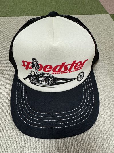 HYSTERIC GLAMOUR Speedster Mesh Cap "Black"