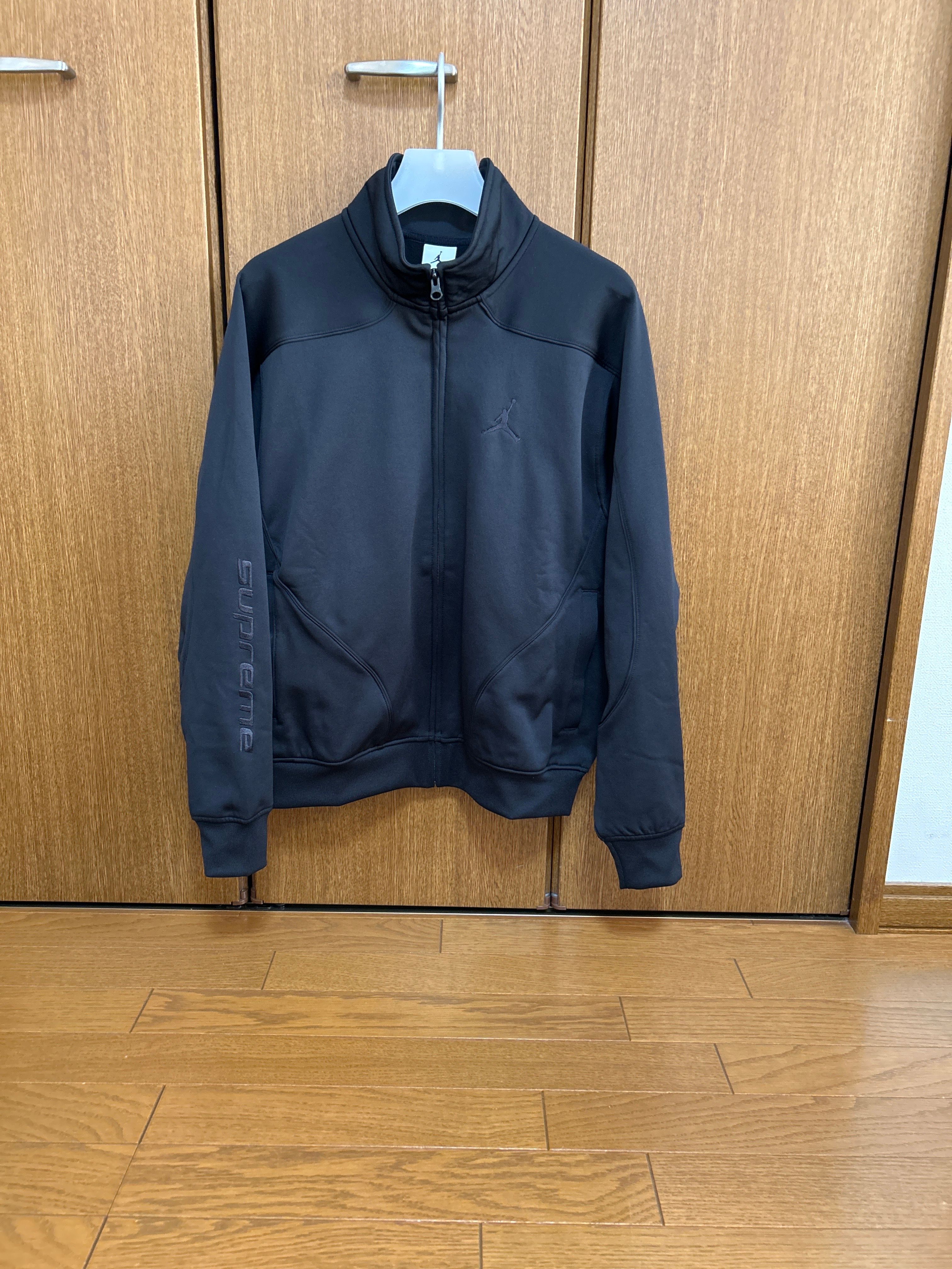 Supreme x Jordan Tricot Track Jacket "Black"