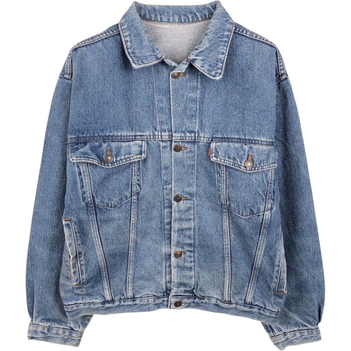 古着 90年代 リーバイス Levi's 70491-0482 ユーロモデル デニムジャケット Gジャン メンズS相当 ヴィンテージ/eaa670734