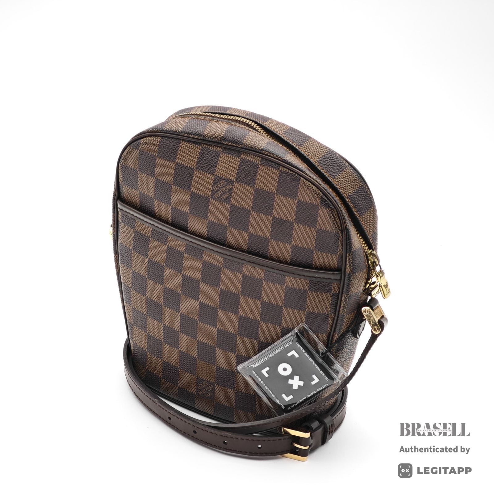 LOUIS VUITTON ルイ・ヴィトン イパネマPM ダミエ イパネマPM N51294 VI0082 ショルダーバッグ Damier Ebene Leather Brown レディース