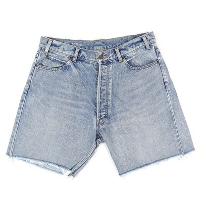 極美品 セリーヌ ホライゾンウォッシュデニム ウェズリーショーツ 33 メンズ