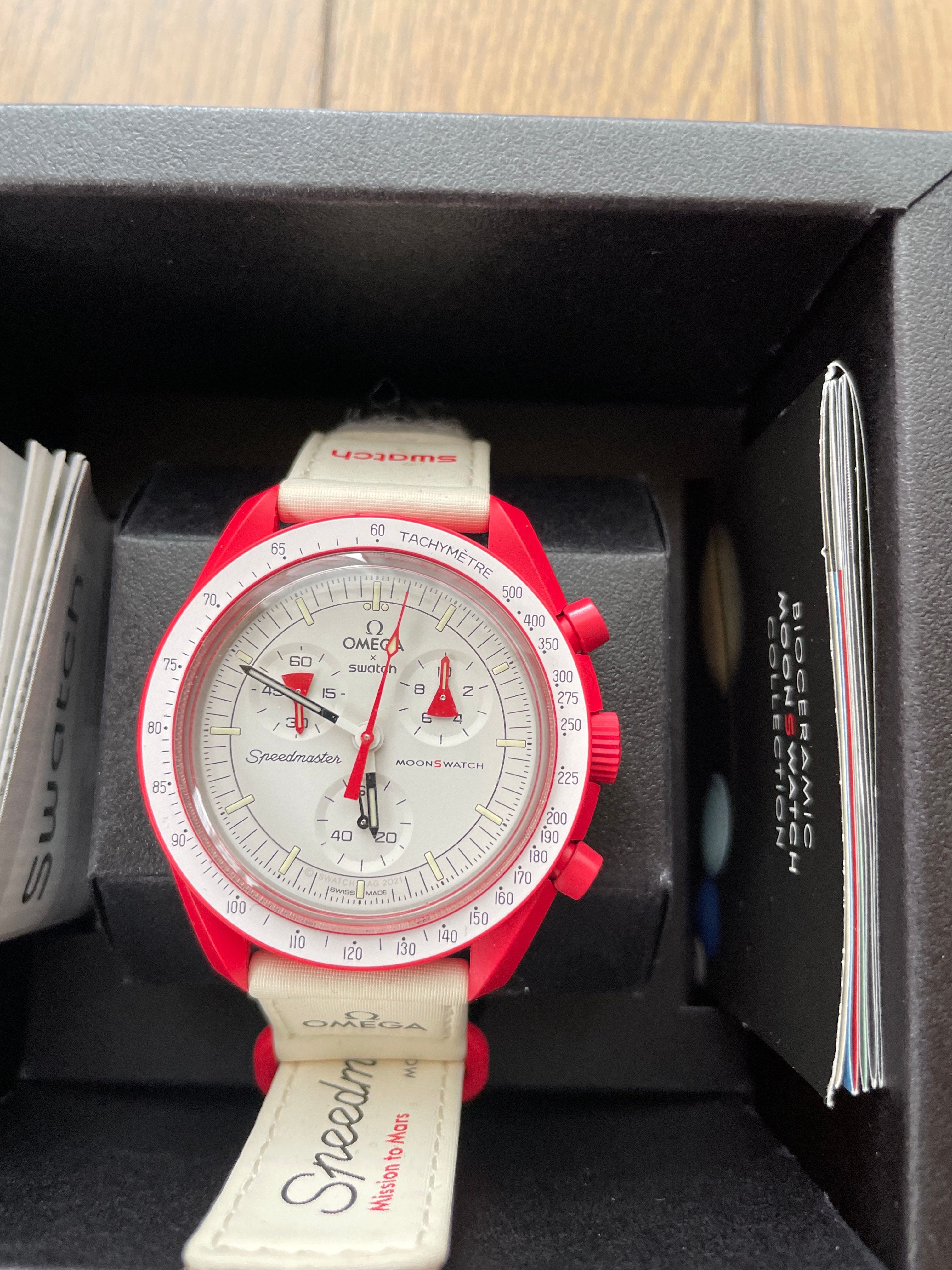 Swatch × Omega Mission to Mars