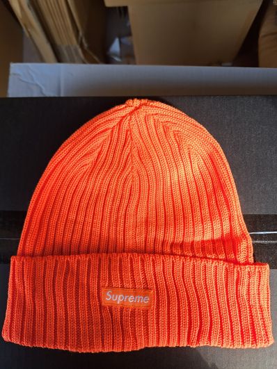 Supreme Overdyed Beanie "Orange" (24SS)