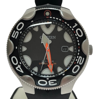 □□CITIZEN シチズン 腕時計 プロマスター エコドライブ ダイバー200m E168-S128706 ブラック