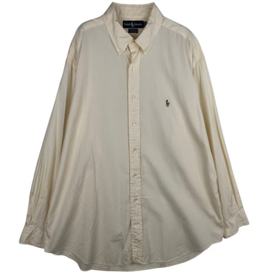 古着 ラルフローレン Ralph Lauren YARMOUTH 長袖 ボタンダウンシャツ メンズXL相当/eaa634437