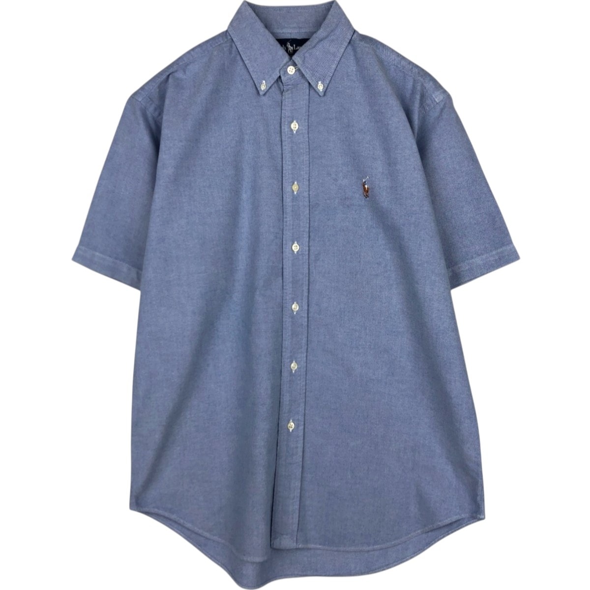古着 ラルフローレン Ralph Lauren BLAKE 半袖 ボタンダウンシャツ メンズL相当/eaa674514