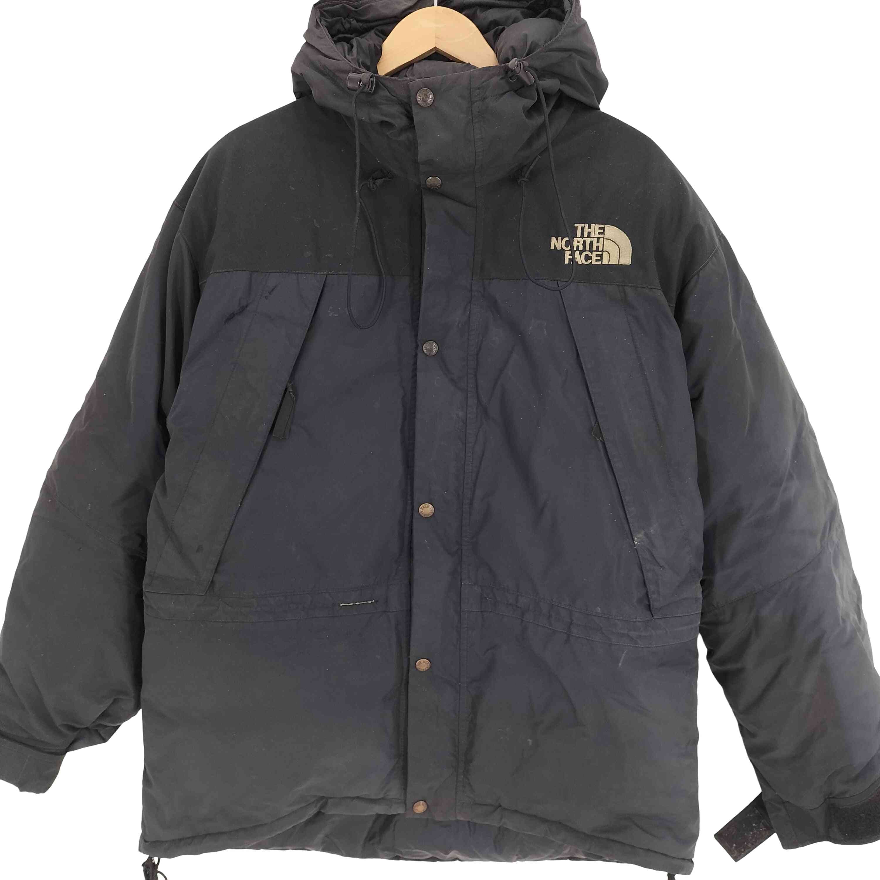 90-00S GORE TEX ゴアテックス VISLONジップ ドローコード ジップアップ マウンテン ダウンジャケット【1140166105511】