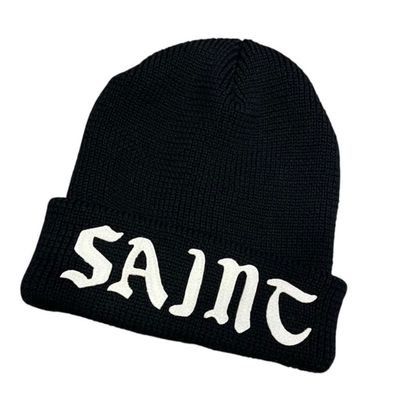 SAINT Mxxxxxx Knit Cap_Saint "Black"