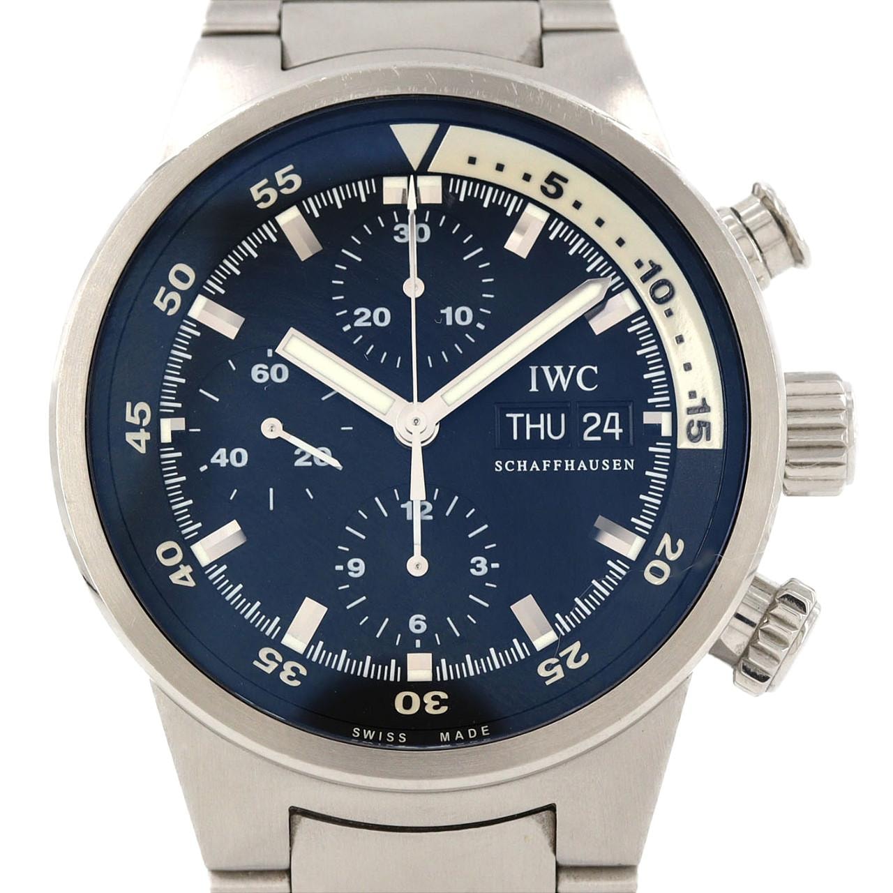 【ノーメンテナンス還元価格】IWC アクアタイマークロノグラフ IW371928 SS 自動巻