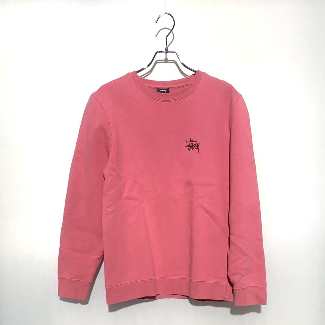 Stussy Stock Log Crew Sweat "Pink"