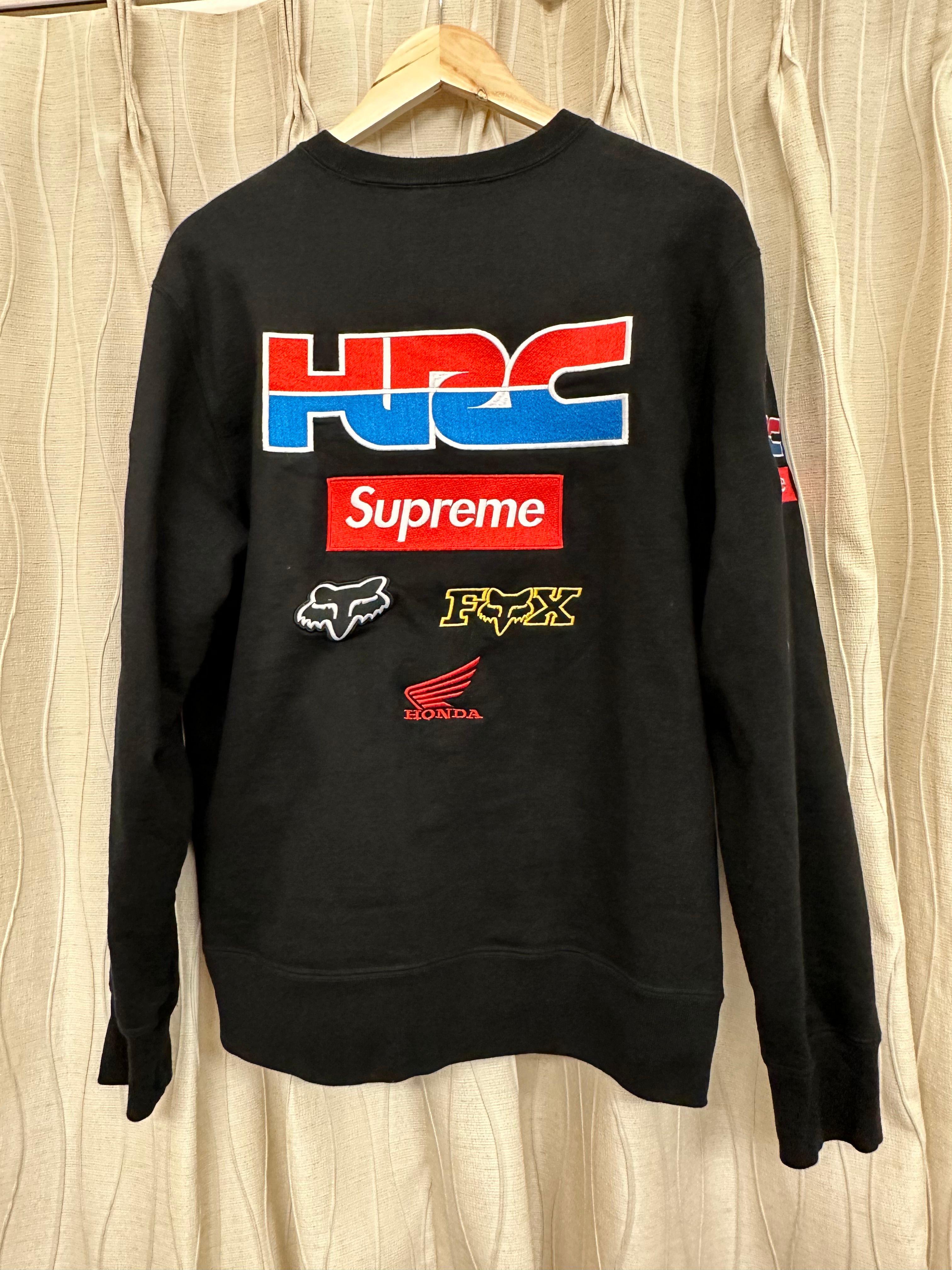 Supreme / Honda / Fox Racing Crewneck 