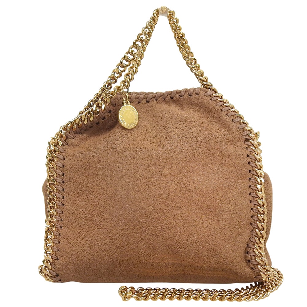 ステラマッカートニー ファラベラ タイニー 2WAY ハンドバッグ ショルダーバッグ レディース ブラウン 391698 W9355