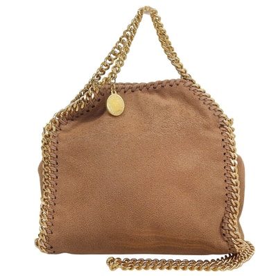 ステラマッカートニー ファラベラ タイニー 2WAY ハンドバッグ ショルダーバッグ レディース ブラウン 391698 W9355