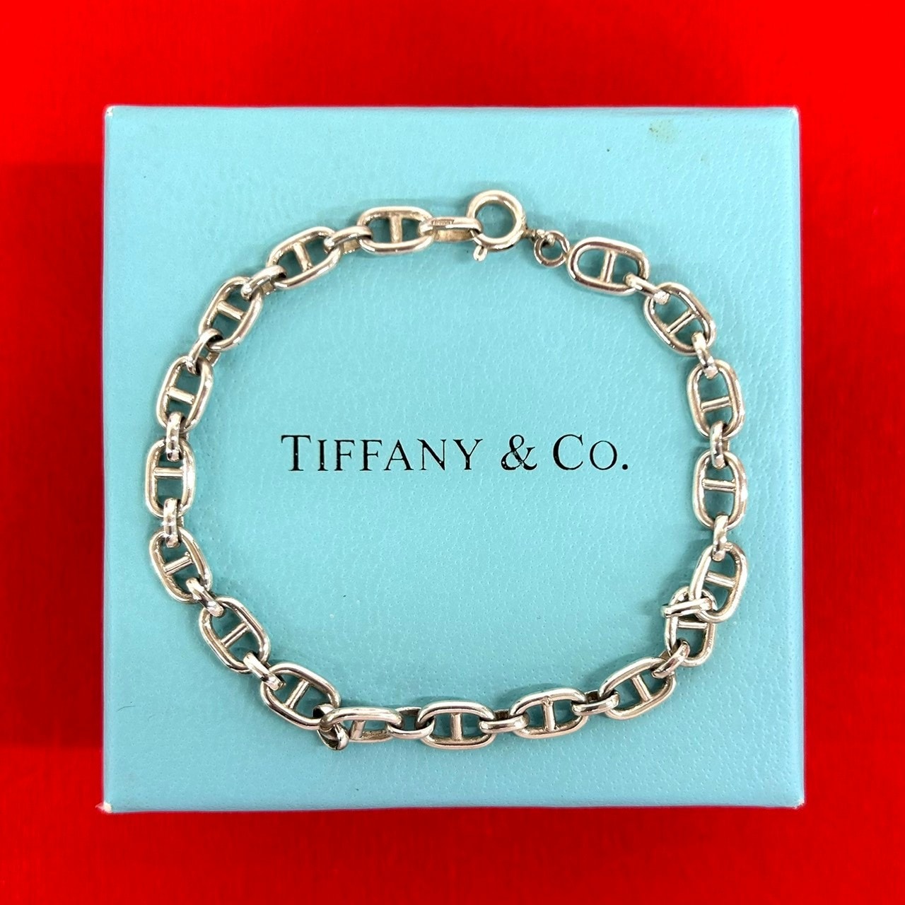 TIFFANY&Co. ティファニー アンカーチェーン ブレスレット シルバー925 ブレスレット シルバー
 30260