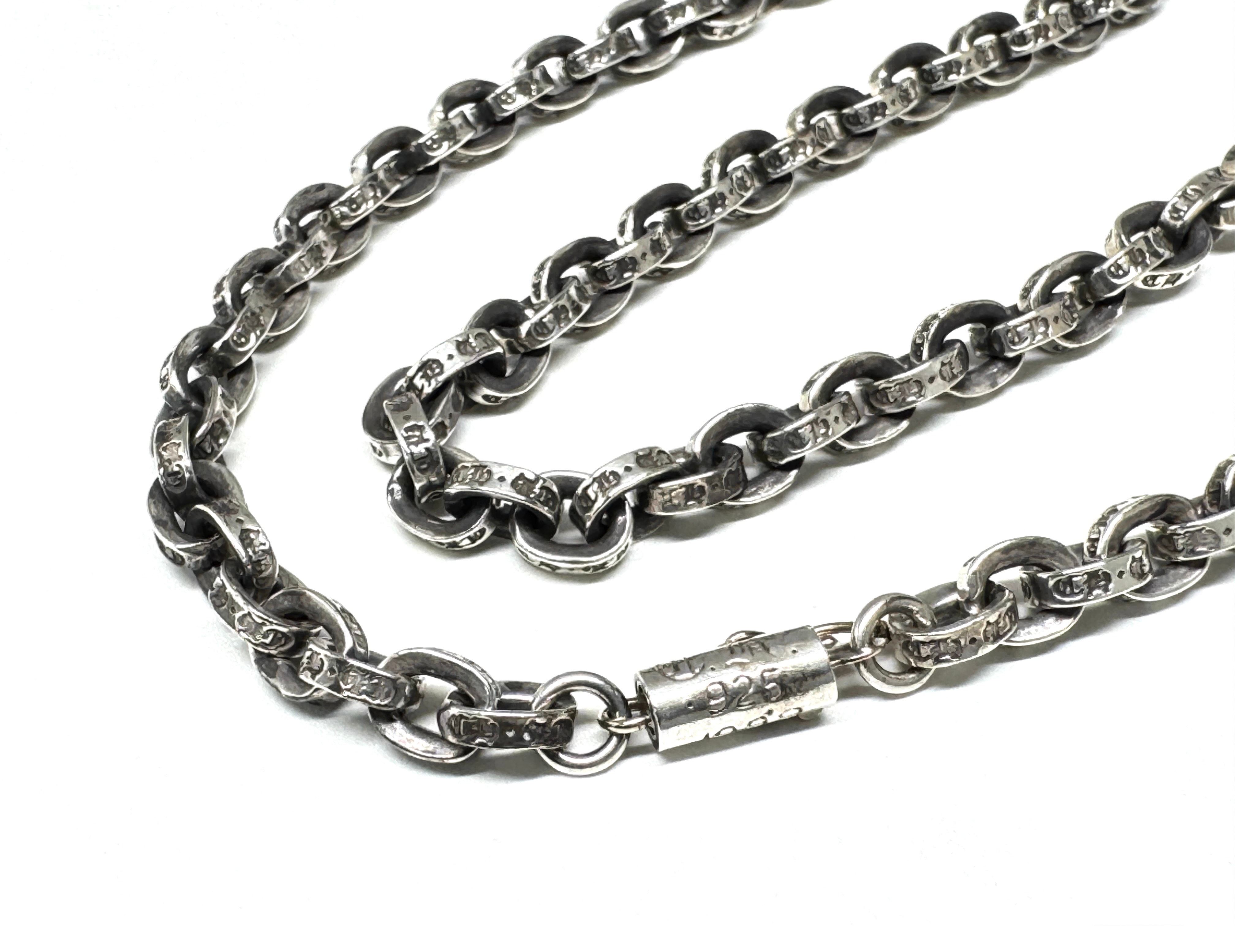 Chrome Hearts Paper Chain Necklace "Silver"