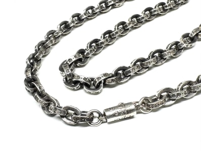 Chrome Hearts Paper Chain Necklace "Silver"