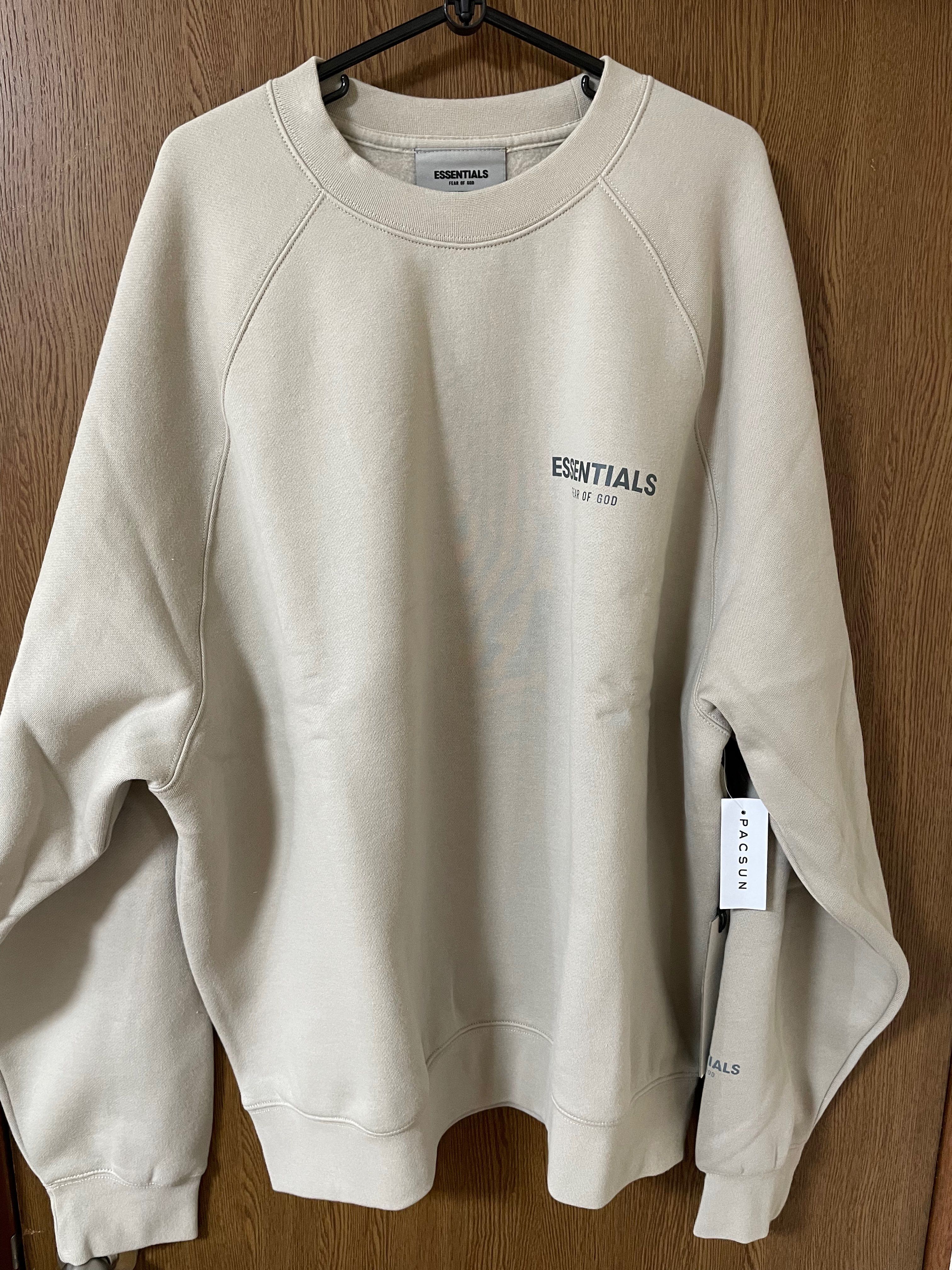 FEAR OF GOD ESSENTIALS PULLOVER CREWNECK