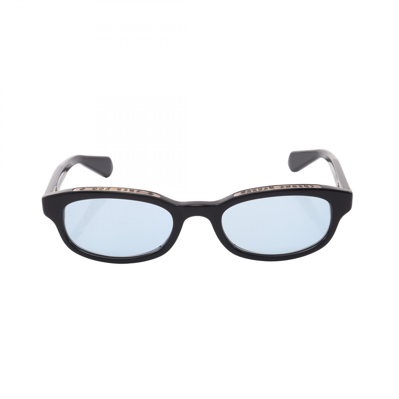 クロムハーツ CHROME HEARTS LOWRIDER サングラス 衣料品 プラスチック / SV925 メンズ ブラック系 / シルバー系 【中古】