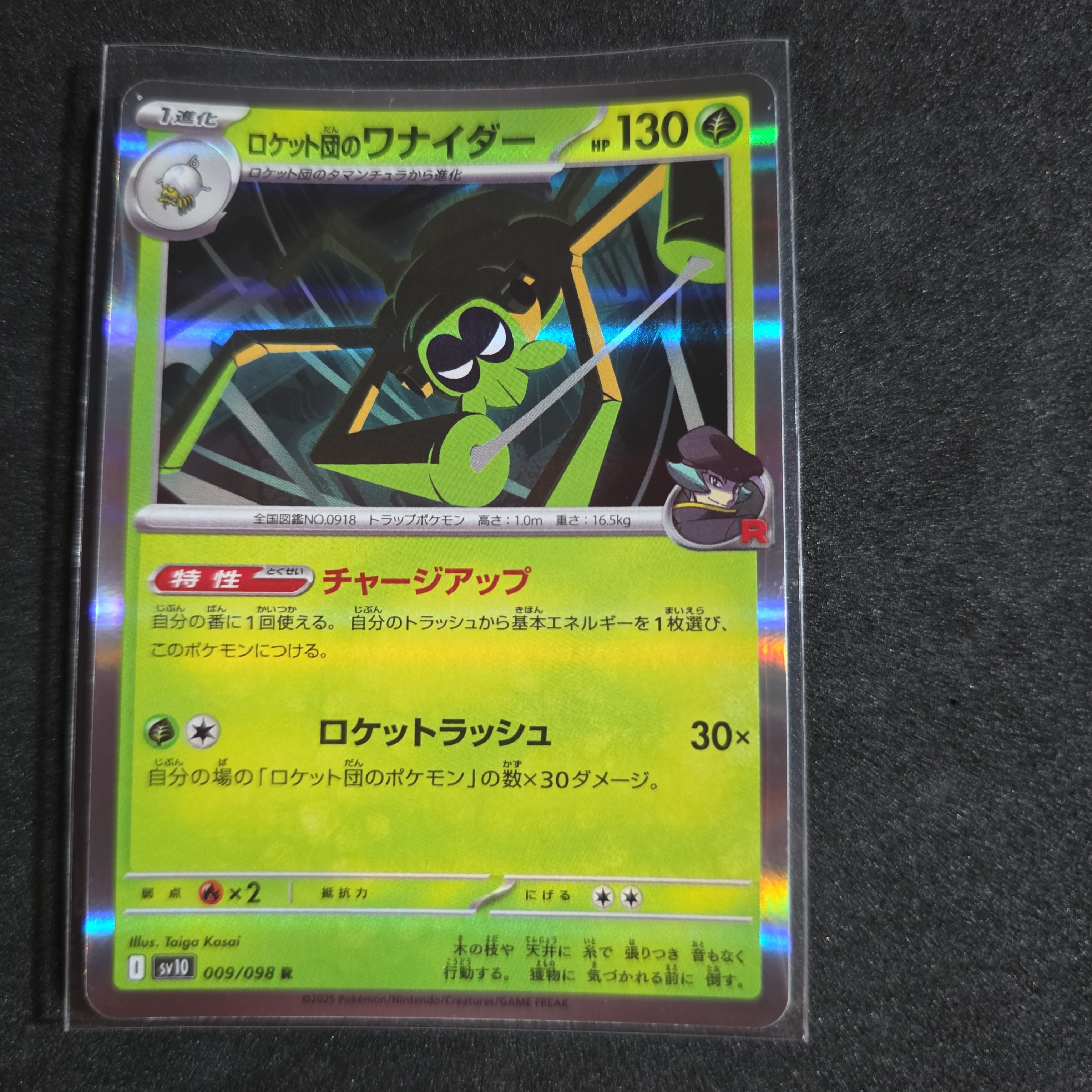 ロケット団のワナイダー R [SV10 009/098](拡張パック「ロケット団の栄光」)