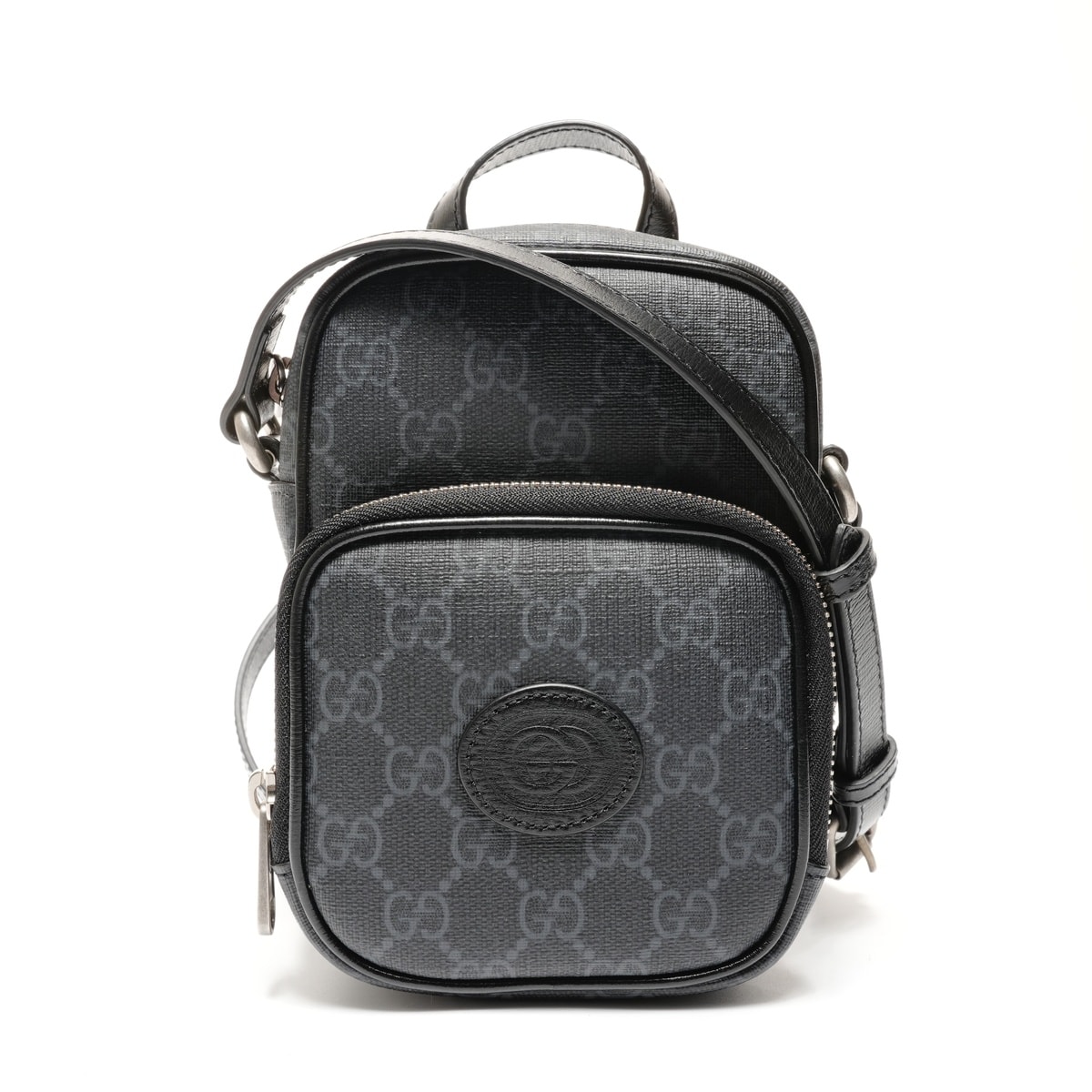グッチ GUCCI GGスプリーム インターロッキングG ショルダーバッグ【中古】