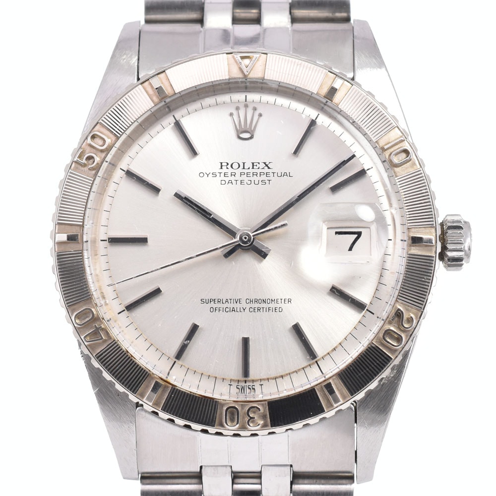 ロレックス ROLEX 1625 ヴィンテージ デイトジャスト サンダーバード Cal.1570 WGベゼル 自動巻き メンズ A#146575