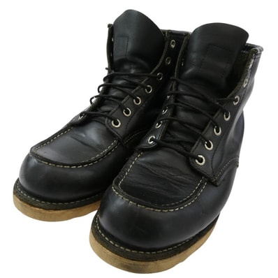 RED WING レッドウィング ブーツ 8179 6inch Classic Moc 6インチ モックトゥ ブーツ ブラック系 US9E【中古】
