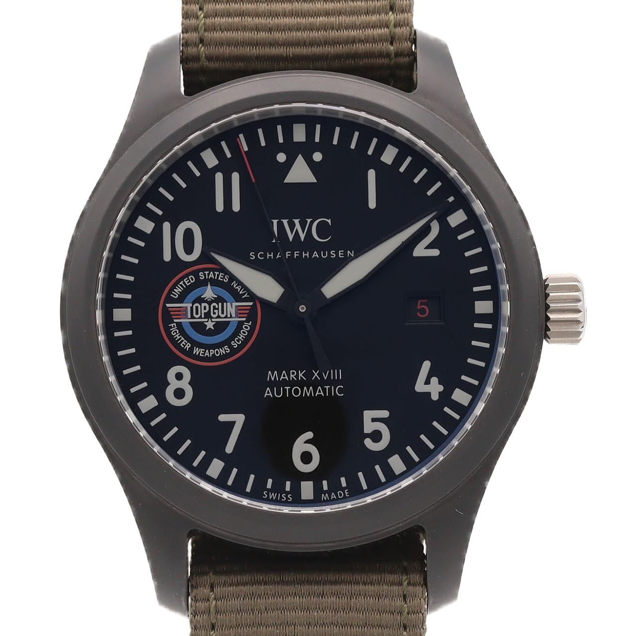 IWC パイロット・ウォッチ・マークXVIII・トップガンSFTI"" IW324712 セラミック 自動巻