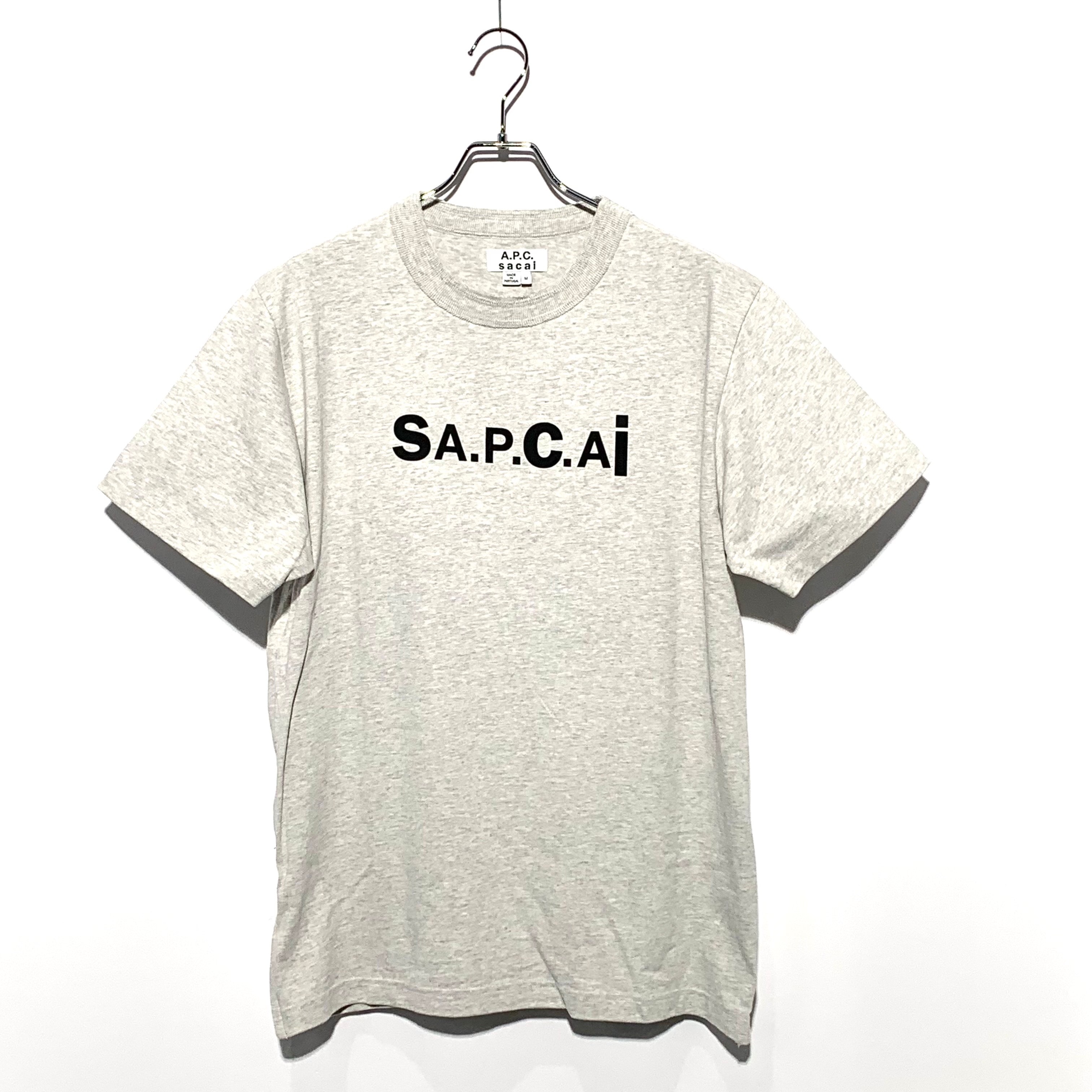 sacai x A.P.C. T-SHIRT KIYO "Light Gray"