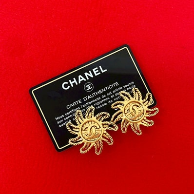 CHANEL シャネル GP イヤリング ゴールド
47970
