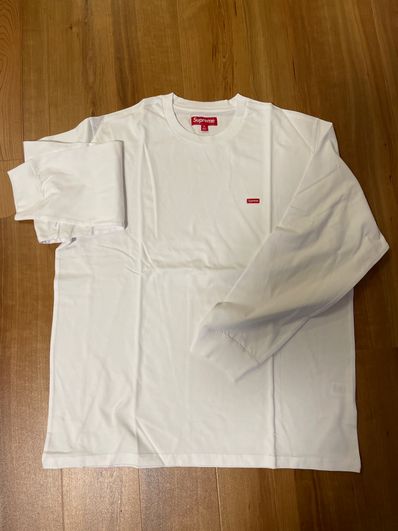 Supreme Small Box L/S Tee "White" (24FW)