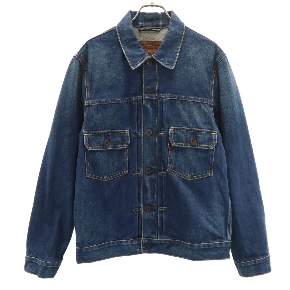 Levi's リーバイス 日本製 長袖 2ndタイプ デニムジャケット M インディゴブルー ジージャン トラッカー