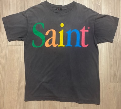 SAINT Mxxxxxx 24SS Coloful Saint SS Tee "Black"