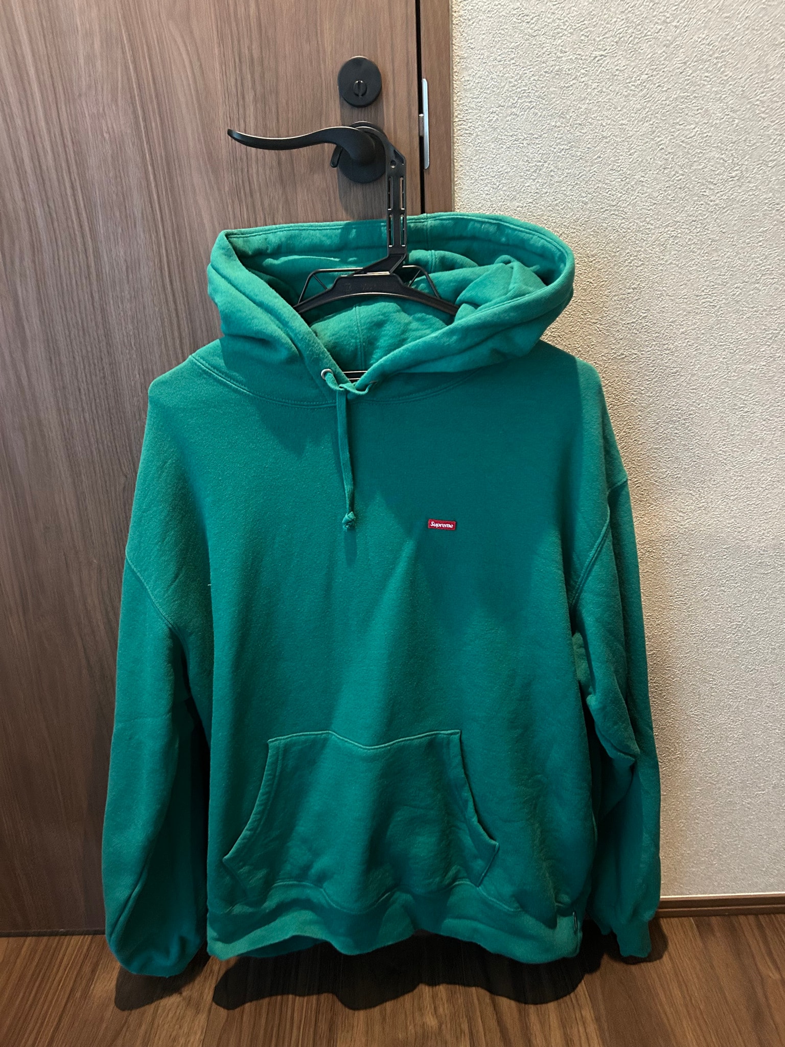Supreme Small Box Hooded Sweatshirt "Green" (24FW)