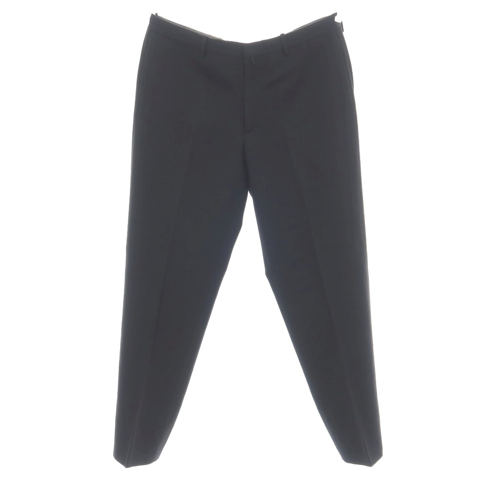 【中古】ジルサンダー JIL SANDER ウール ドレススラックスパンツ ブラック【サイズ50】【メンズ】