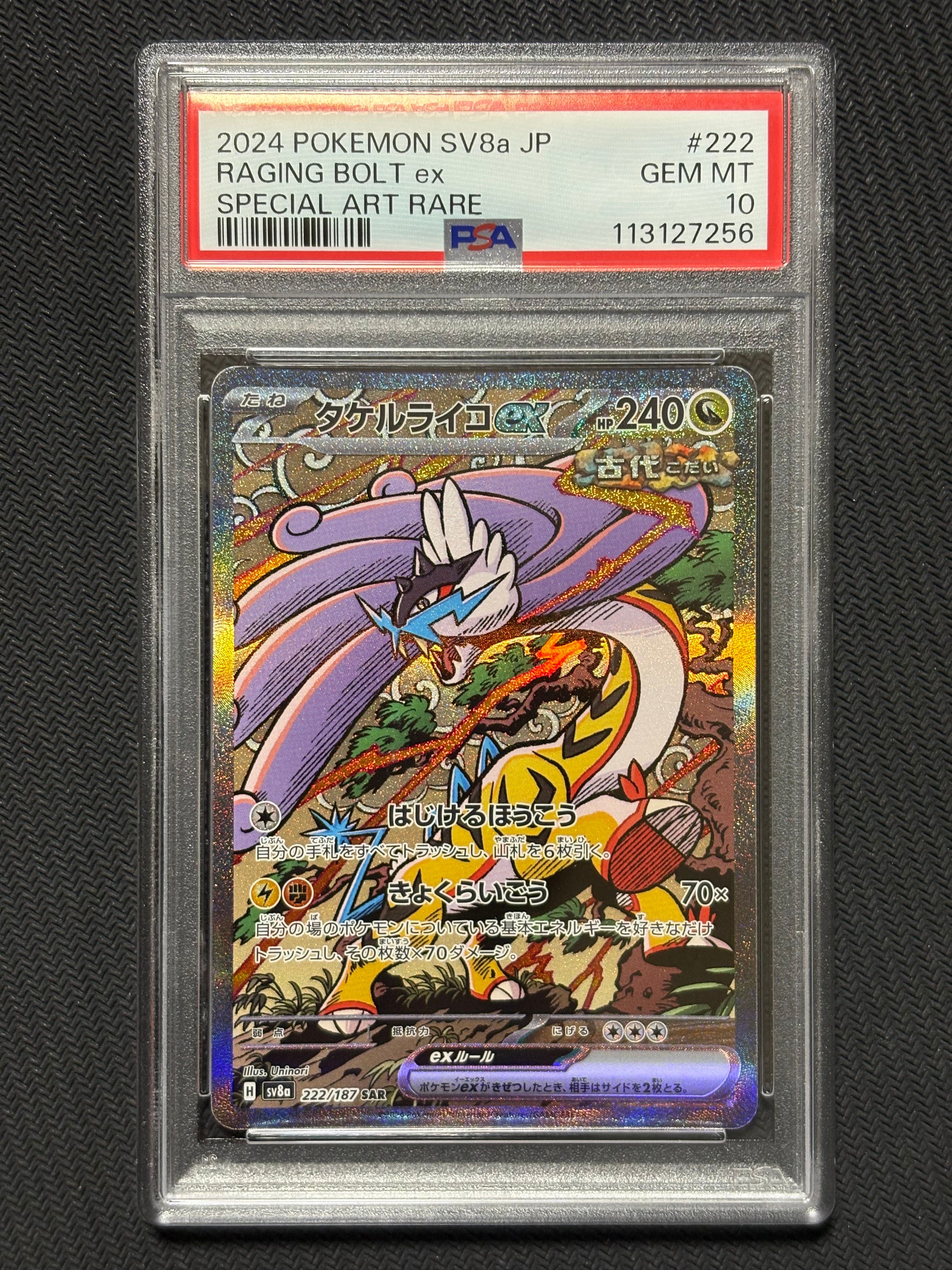 タケルライコex SAR [SV8a 222/187](ハイクラスパック「テラスタルフェスex」)