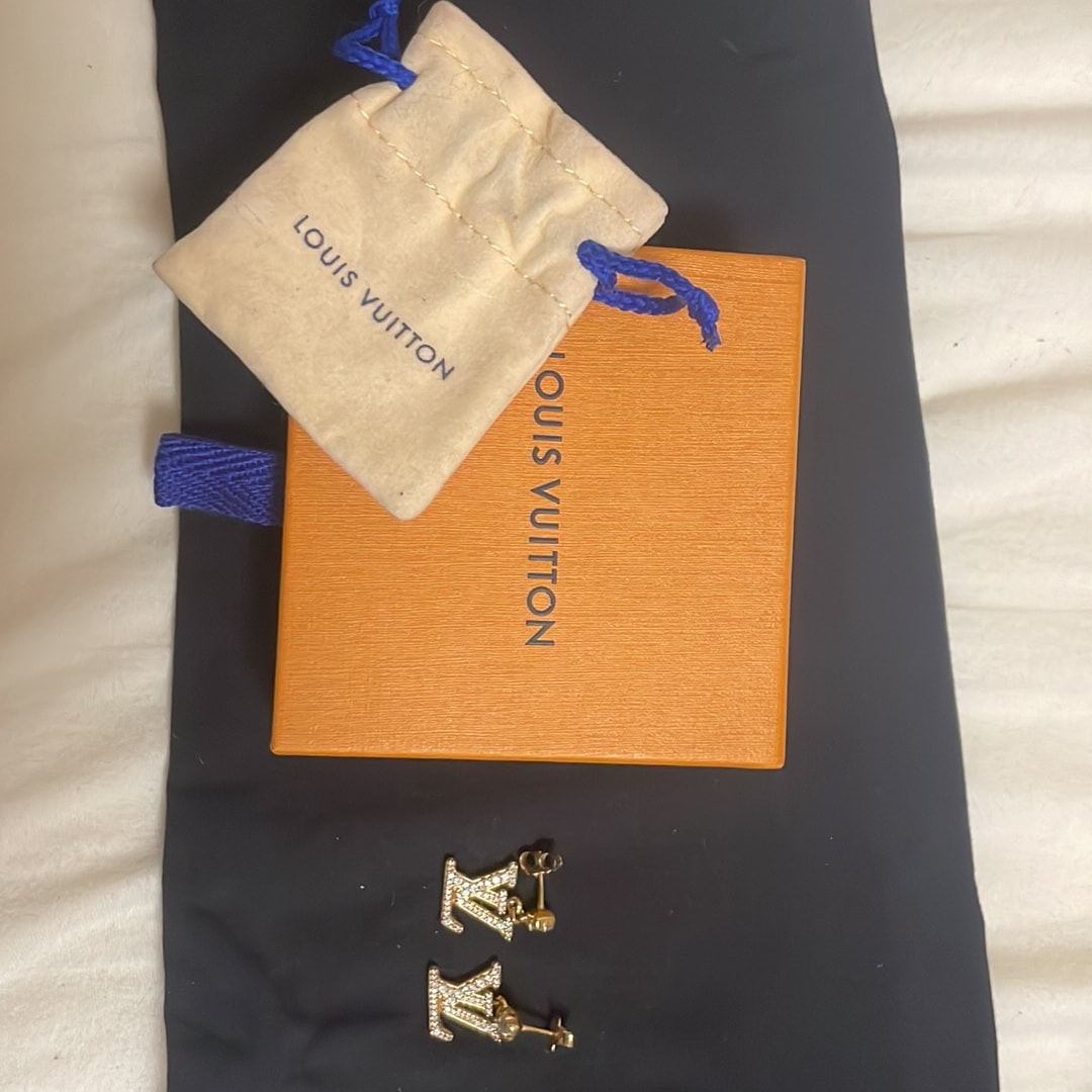 Louis Vuitton Earring Lady LV "Gold"