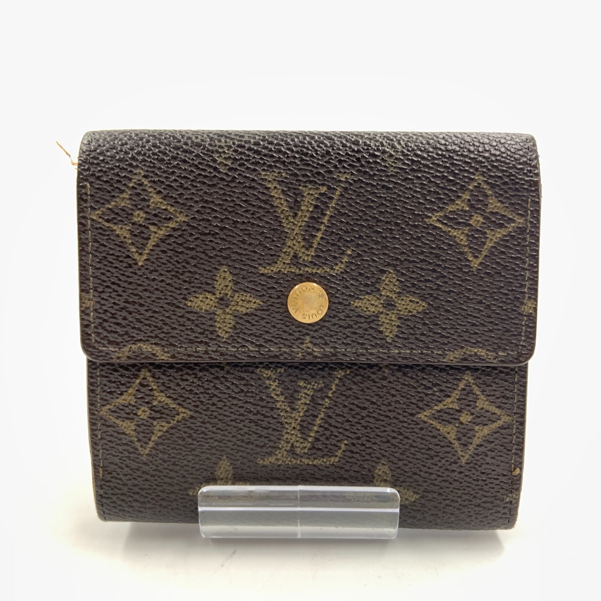 〇〇LOUIS VUITTON ルイヴィトン モノグラム ポルトフォイユ エリーズ 三つ折り財布 短財布 M61654 ブラウン 現状渡し ジャンク品