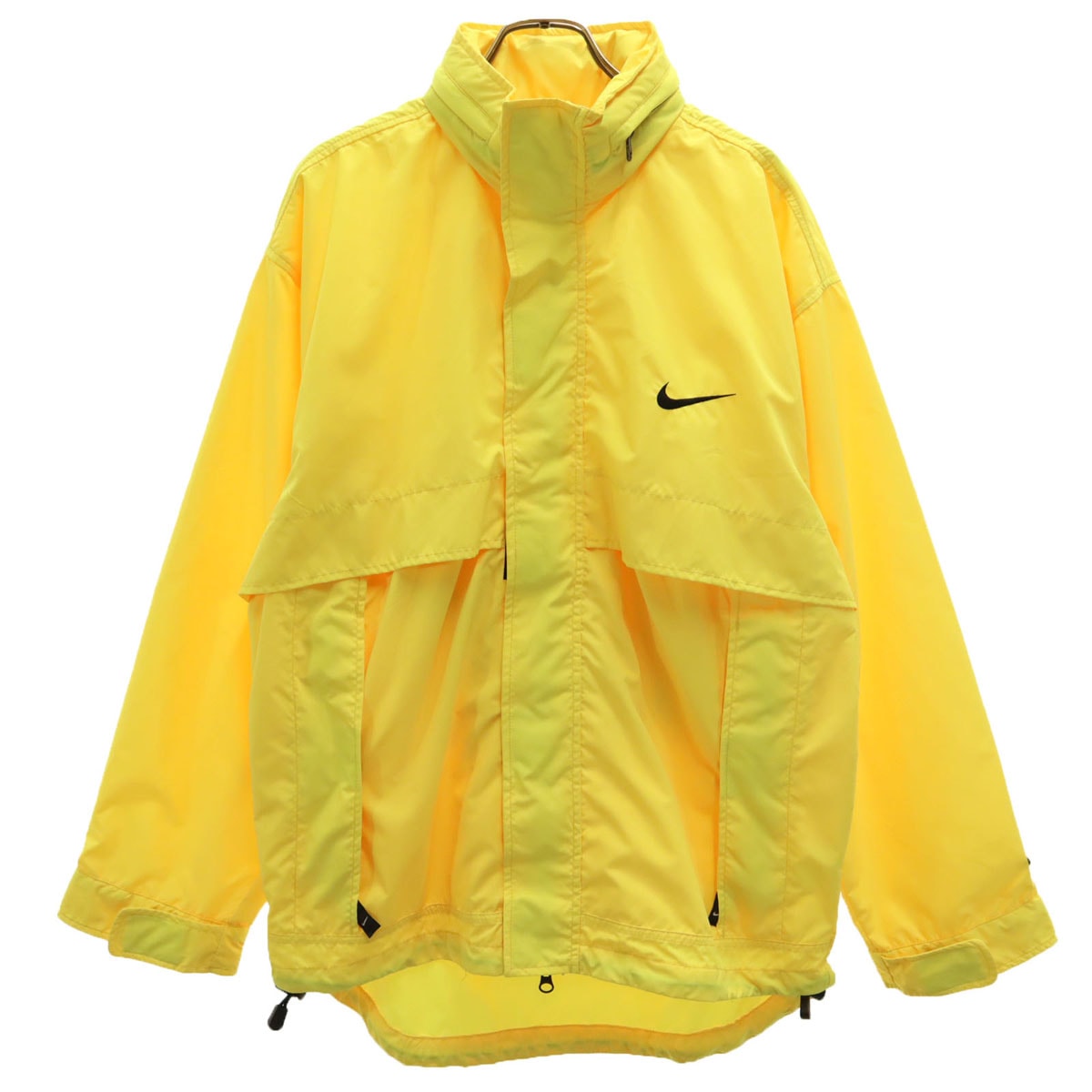 NIKE ナイキ 90s 00s オールド 銀タグ ウインドブレーカー M イエロー ジャケット