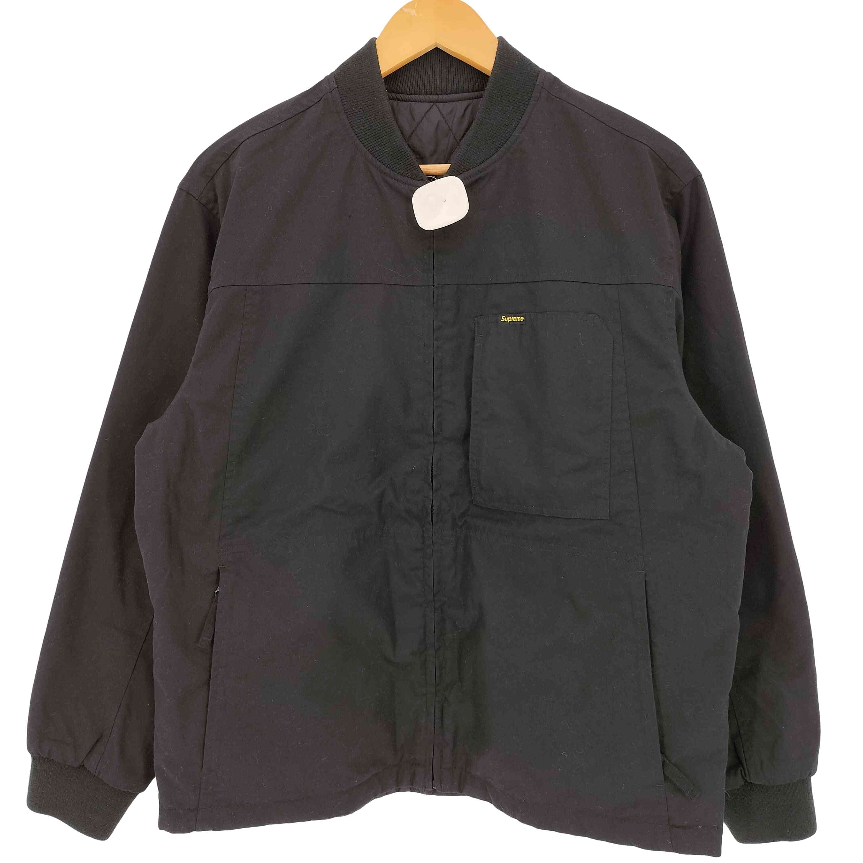 Supreme x Schott Shearling Collar Bomber Jacket 