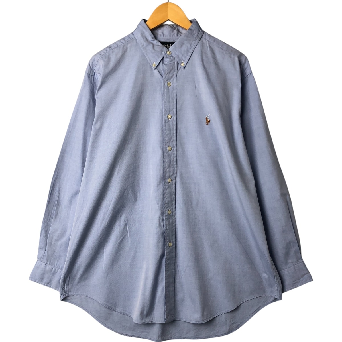 古着 ラルフローレン Ralph Lauren YARMOUTH 長袖 ボタンダウンシャツ メンズL相当/eaa509387