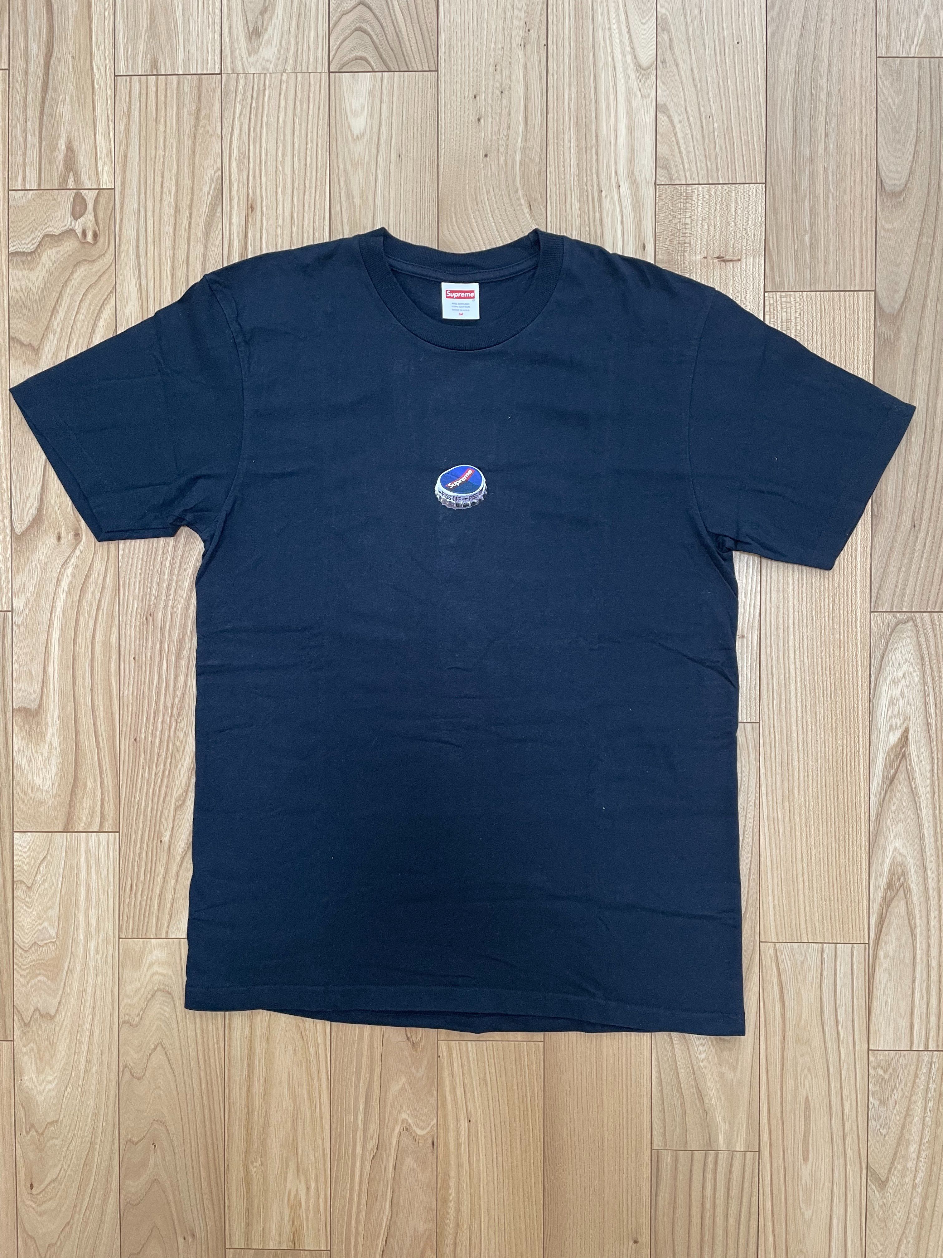 Supreme Bottle Cap Tee "navy"