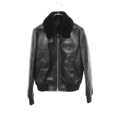 トムフォード TOM FORD 衣料品 アウター レザー コットン レーヨン レディース ブラック系 【中古】