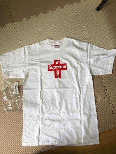 Supreme Cross Box Logo Tee "White"